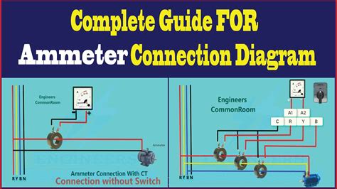 Ammeter Connection With Selector Switch Engineers Commonroom