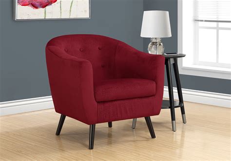 Get free shipping on qualified monarch specialties accent chairs or buy online pick up in store today in the furniture department. MONARCH ACCENT CHAIR - RED MOSAIC VELVET | Duplex Furniture
