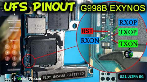 Isp Pinout G998b S21 Ultra Eloy Gaspar Castillo