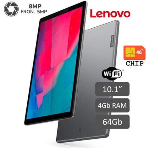 Tablet Lenovo 101 Con Chip 4gb 64gb 2° Gentb X306x Lenovo