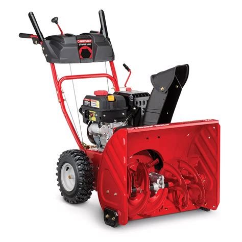 Troy Bilt 24 Inch 208cc 2 Stage Gas Snow Blower With Electric Start