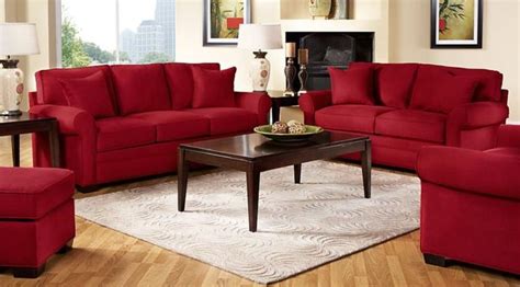 20 Beautiful Red Living Room Design Ideas To Consider Red Furniture