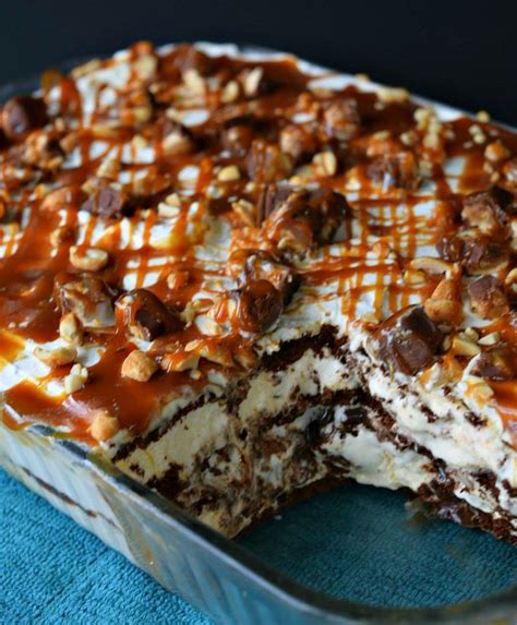 I consider myself a connoisseur of great cakes, and as such i rarely find recipes on. Snickers Ice Cream Sandwich Cake - My Recipe Magic