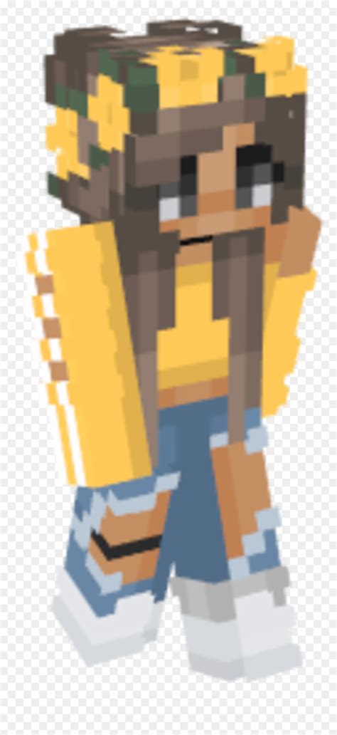 Yellow Aesthetic Minecraft Skins Hd Png Download Is Pure And Creative