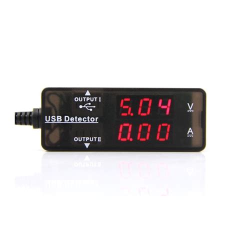 Detector de tensão nc1 sensibilidade de tensão: Detector de Tensão/Corrente USB