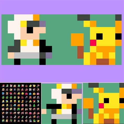 8 Pixel Art Cool Pixel Art Pixel Art Characters Images