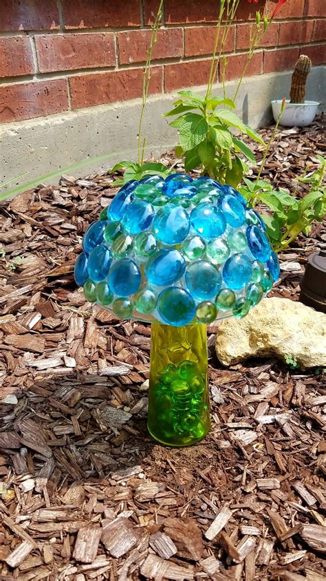 Diy skill isn't even required for most of these. Easy Dollar Tree DIY. $4 Mushroom garden decor. Cute and ...