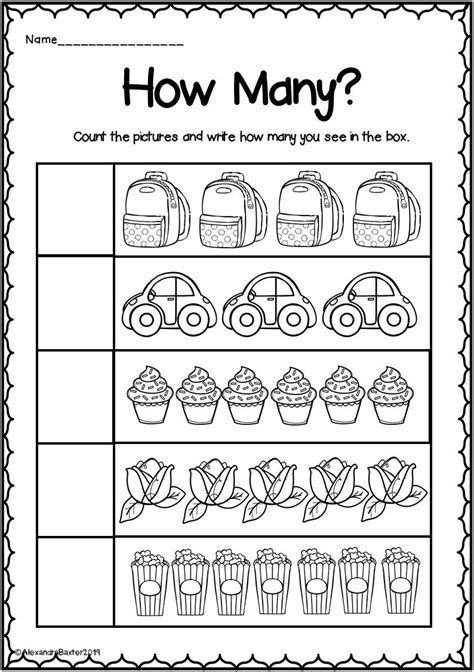 Counting By 10s Worksheets Kindergarten