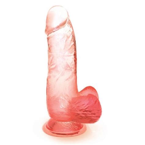 Shades Icees Small 6 Gradient Jelly Dong Coral Sex Toys At Adult Empire