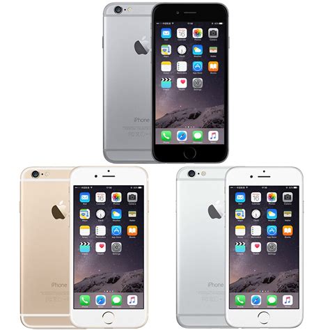 Apple Iphone 6 Mobile Phone 4g Lte 4 7“1gb Ram 16 64 128gb Rom 8 0mp Dual Core Original Ios