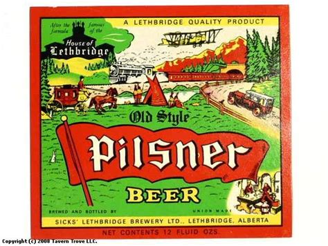 What is the definitive canadian beer, the drink that truly captures the canadian spirit of brewing? Old Style Pilsner | Beer label, Canadian beer, Pilsner