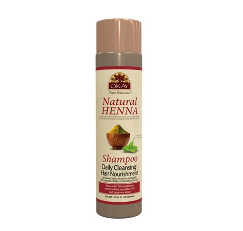 Natural Henna Shampoo Formulated To Gently Cleanse Hair Provides