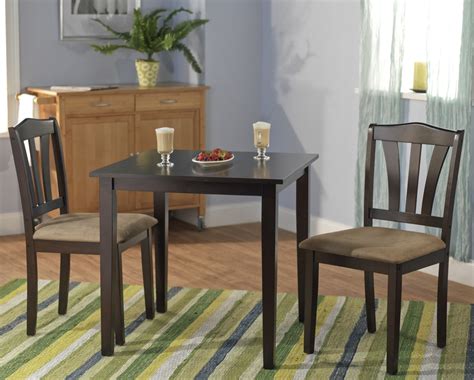 Tms Metropolitan 3 Piece Dining Set Small Kitchen Table Sets Nook