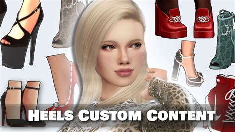 Stunning Sims Heels Custom Content To Have Snootysims