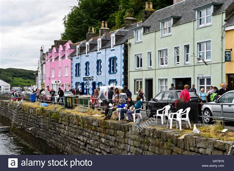 Portree Waterfront Isle Skye Scotland Stockfotos Und Bilder Kaufen Alamy