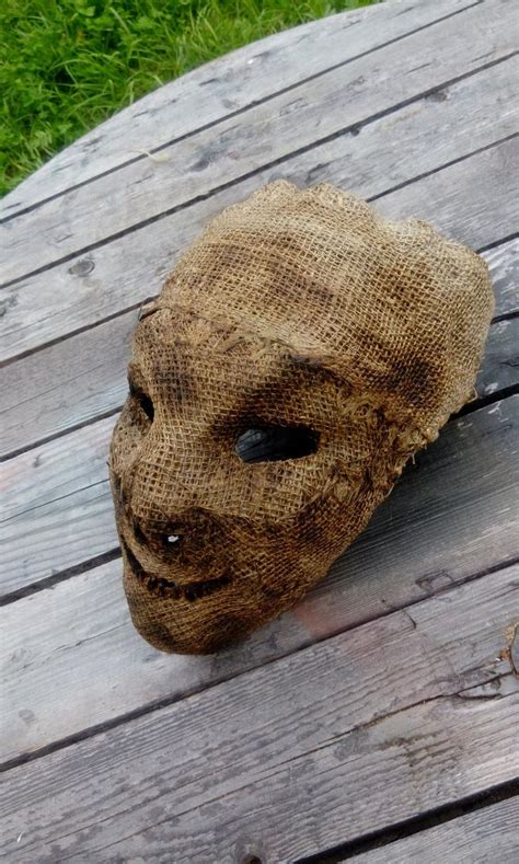 Burlap Head Mask Halloween Horror Burlap Mask Creepy Mask