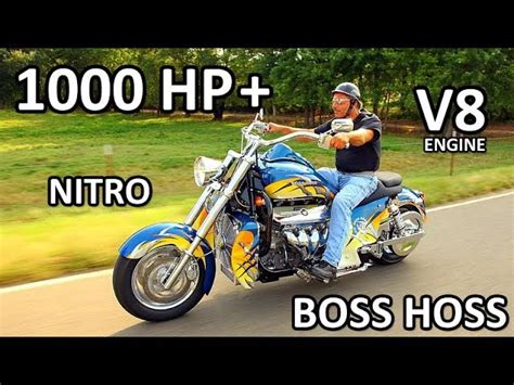 Boss Hoss V8 Motorcycle 6200cc 445 Hp