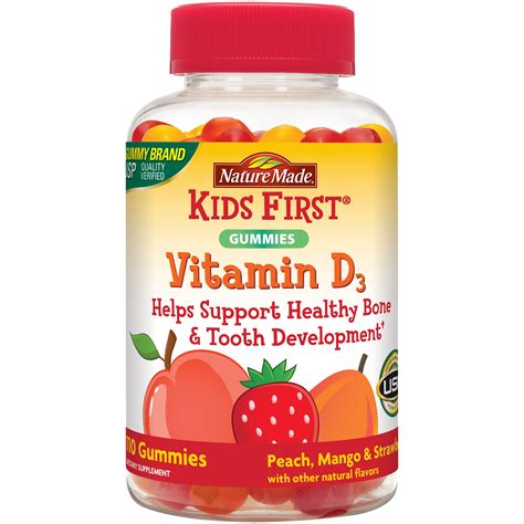 Nature Made Kids First Vitamin D Gummies Shop Vitamins A Z At H E B
