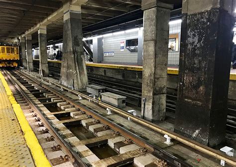 See Progress Photos Of Track Renewal Updates Inside Nycs Penn Station