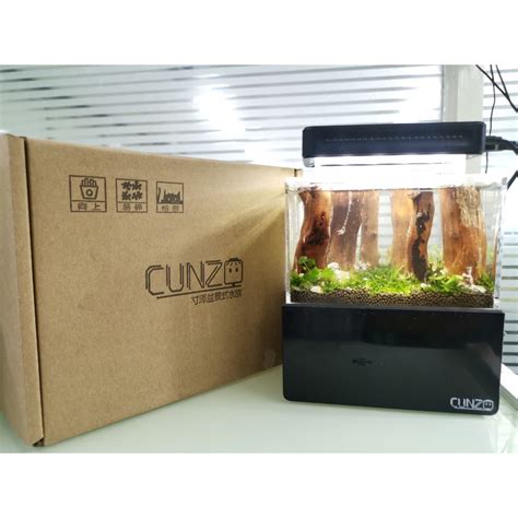 Mini Complete Aquarium Fish Tank Cunzo Shopee Philippines