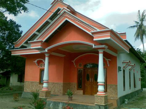 Happy living dengan rumah sederhana. Model Teras Rumah Limasan Jawa