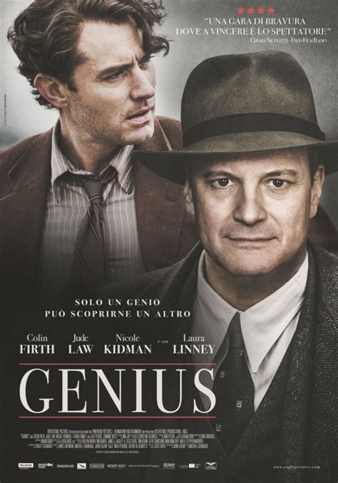 Genius Movie Poster 3 Of 3 Imp Awards