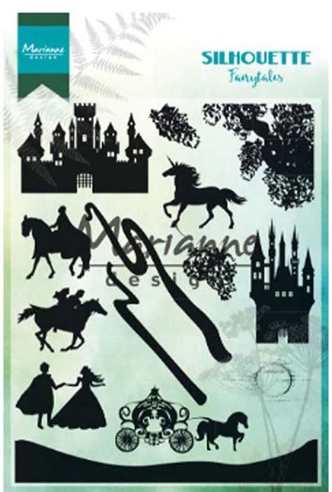 Marianne Design Clear Stamp Silhouette Fairytales