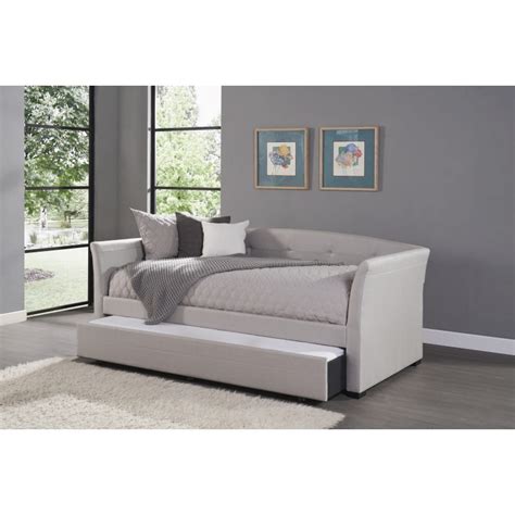 Morgan Daybed Wtrundle Dove Gray 2412dbt By Hillsdale Furniture At Missouri Furniture