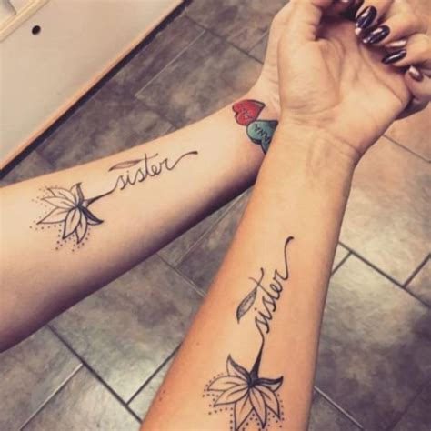 30 Inspiring Meaningful Sister Tattoo Ideas Sister Tattoo Designs