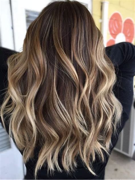 Brunette To Blonde Balayage Using Babylights Hairstyle