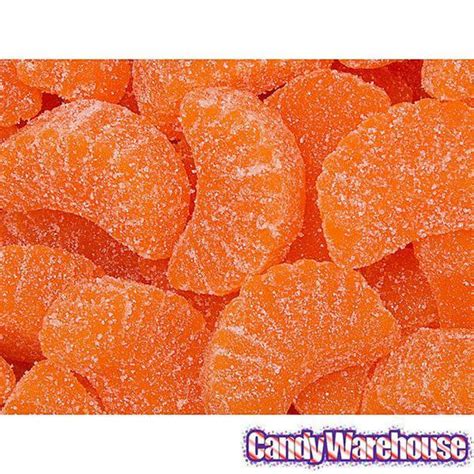 Orange Slices Jelly Candy Wedges 5lb Bag Candy Warehouse
