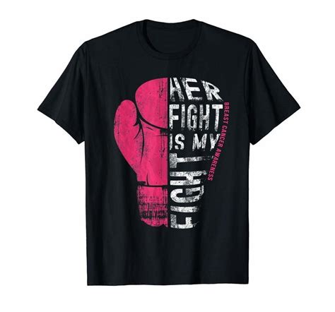 Her Fight Is My Fight Shirt Pink Boxing Glove Shirt Tshirts20200218 [tshirts2002212630] 19 99