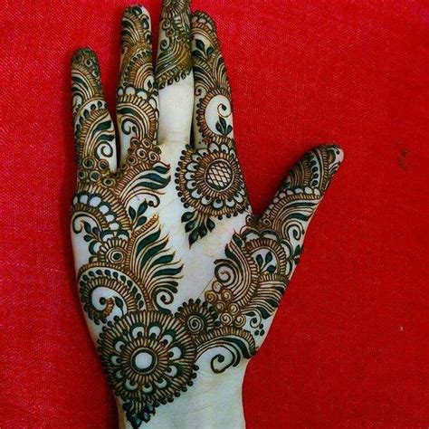 20 Stylish Mehndi Designs For Durga Puja Navratri Mehndi Designs