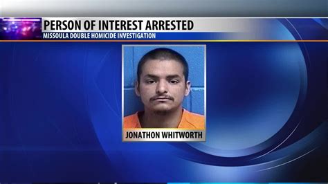 Suspect Sought In Missoula Double Murder Arrested Youtube