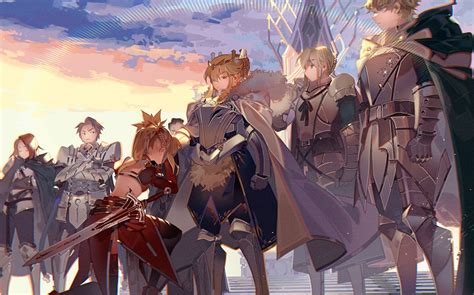 Called such for having gathered around the round table as equals with each other and their king, they were admired throughout the country. 【FGO】王に仕える円卓の騎士たちのイラスト