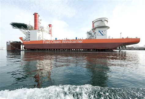 Lamprell Launches 12200 Tonne Windcarrier Oil And Gas Middle East