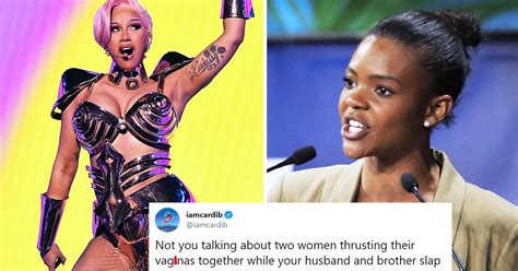 Cardi B Hits Back At Candace After She Slammed Her Grammy Wap Performance