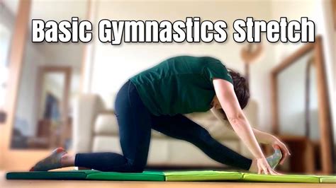 Basic Gymnastics Stretch Home Workouts Youtube