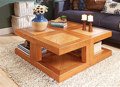 One of the last steps of the woodworking project is to take care of the finishing touches. 4-Square Coffee Table | Woodworking Project | Woodsmith Plans