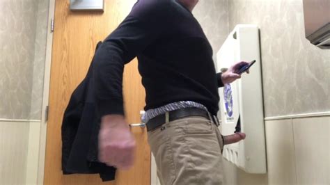 Public Bathroom Jerk Off And Cum I Have Some Time In Between