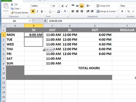 Excel Calculation How To Calculate With Time All In One Photos
