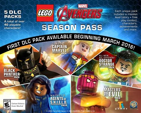 Posted 22 jan 2016 in ps3. First LEGO Marvel's Avengers Season Pass content drops ...