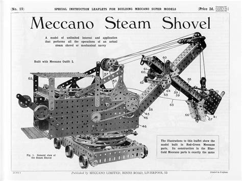 Meccano Super Models Meccano Supermodels Gantry Crane