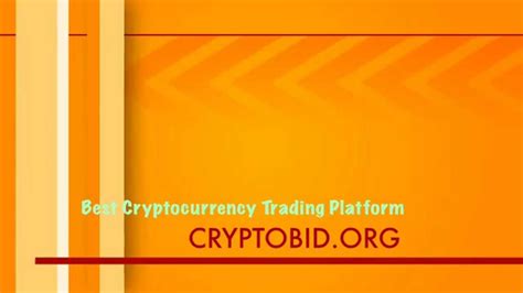 Put simply, a cryptocurrency exchange is an online trading platform where users can exchange fiat money (i.e. The Best Cryptocurrency Trading Platform - YouTube