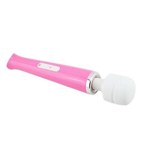 New 8 Speed Rechargeable Usb Magic Wand Personal Body Massage Pink