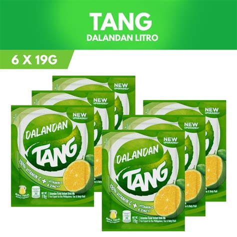 Tang Powdered Juice Dalandan Litro 19g Pack Of 6 Shopee Philippines
