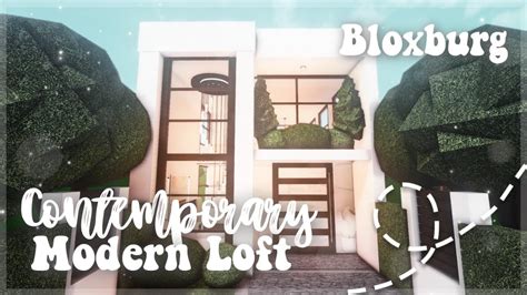 Roblox Bloxburg Modern Contemporary Loft Minami Oroi Youtube