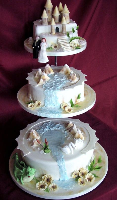 30 Of The Best Ideas For Waterfall Wedding Cakes Best Diet And