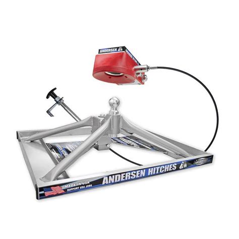 Anderson Hitch Aluminum Ultimate 5th Wheel Connection Flatbed Mount
