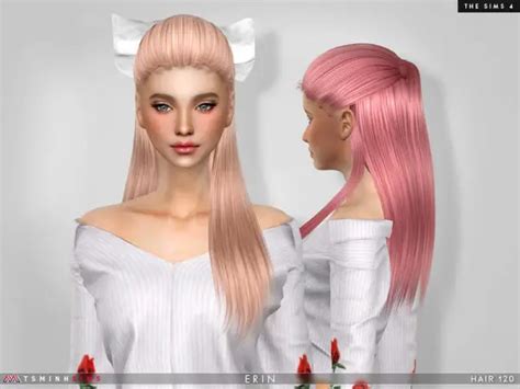 The Sims Resource Erin Hair 120 By Tsminhsims Sims 4 Hairs